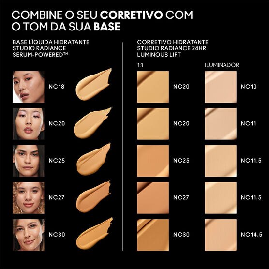 STUDIO RADIANCE CORRETIVO 24H NC27